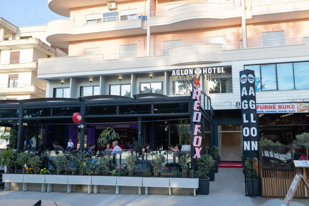 Aglon Twin'S Hotel Vlorë Exterior foto