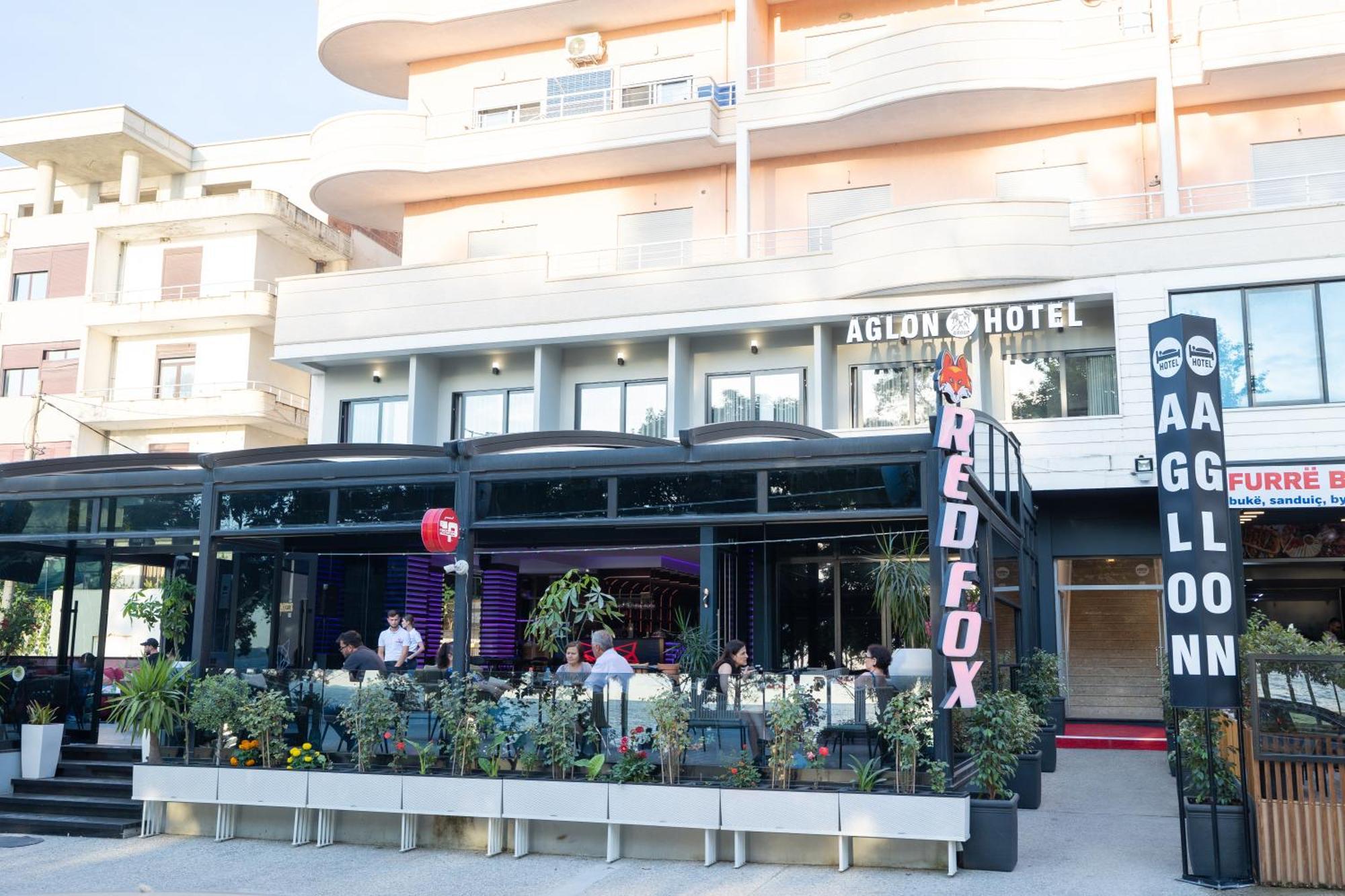 Aglon Twin'S Hotel Vlorë Exterior foto